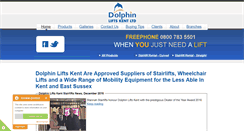 Desktop Screenshot of dolphinliftskent.com